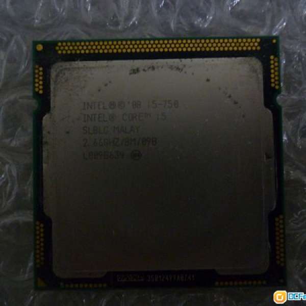 Intel Core i5 720 2.66G 8M CPU 加送底版