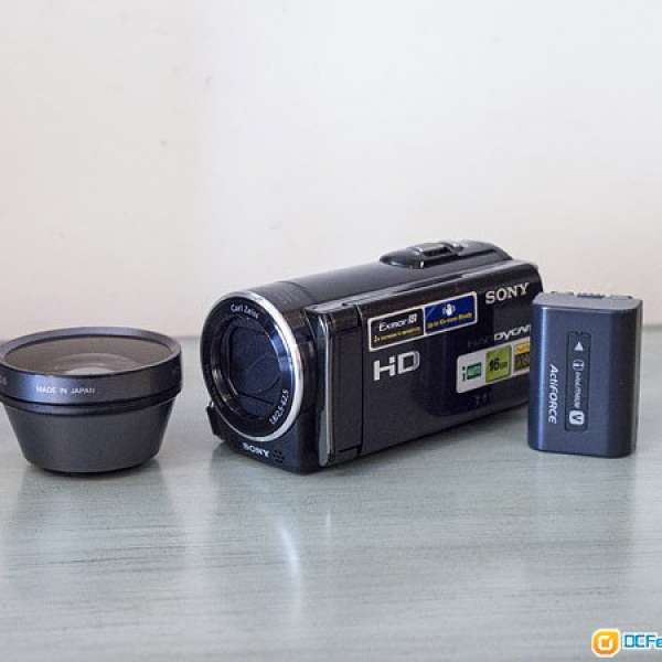 Sony full hd 1080全高清攝錄機 HDR-CX150 連0.7x 廣角鏡