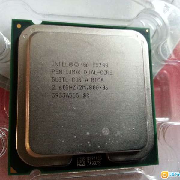 E5300 CPU連厚身鋁芯散熱扇