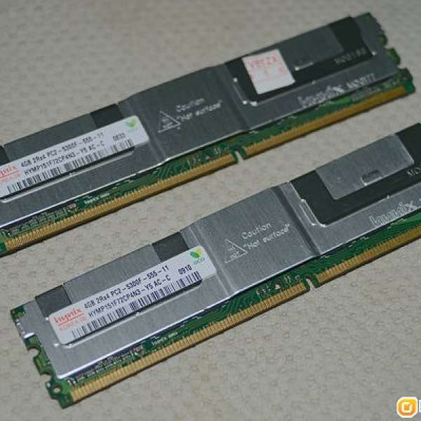 現代原廠 4GX4 =16G FBD DDR2 667 ECC Server RAM Mac Pro