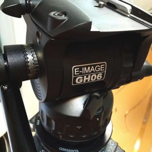 (新款)E-Image  GH06油壓雲台 75mm 碗徑