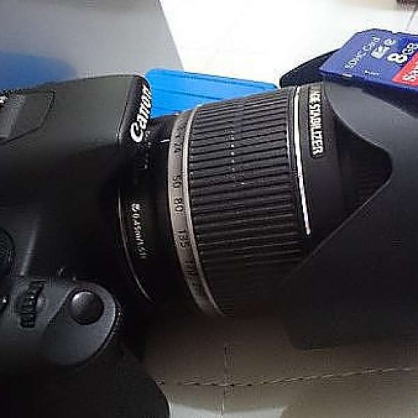 八成新Canon 18-200 IS鏡頭連hook及filter