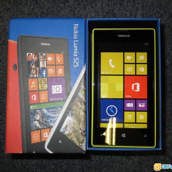 99% new Nokia Lumia 525 (行貨，黃色)