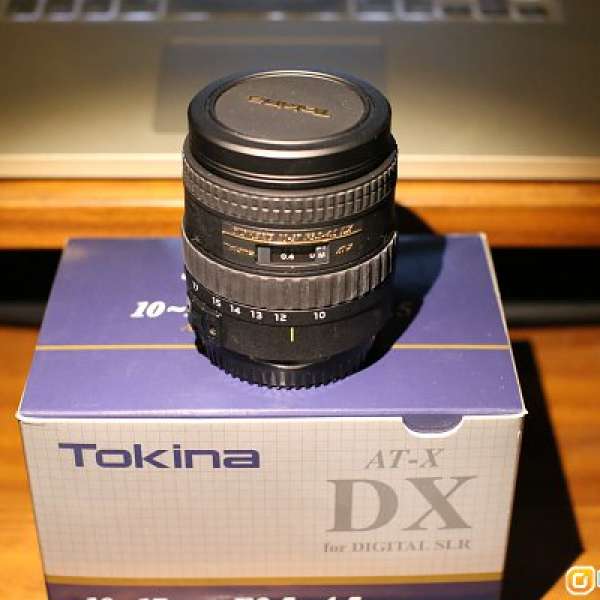 Tokina AT-X 107 10-17mm Fisheye lens (Canon Mount)