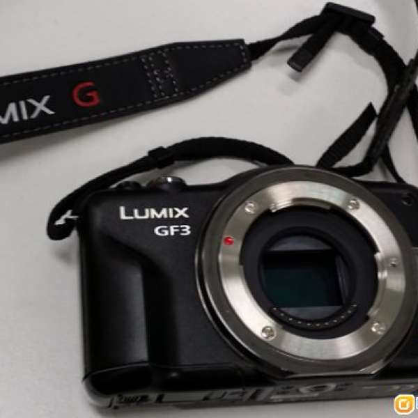 Panasonic Lumix DMC-GF3 黑色 gf3 m43 not gf5 gf6 olympus
