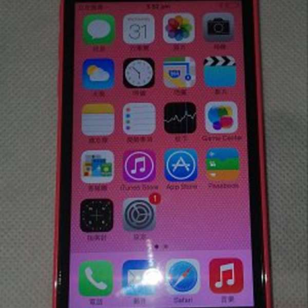 APPLE iphone 5c 32GB IPHONE5C 32G ( 粉橙色, 保用至9月24日 ) 換 Htc M8, E8