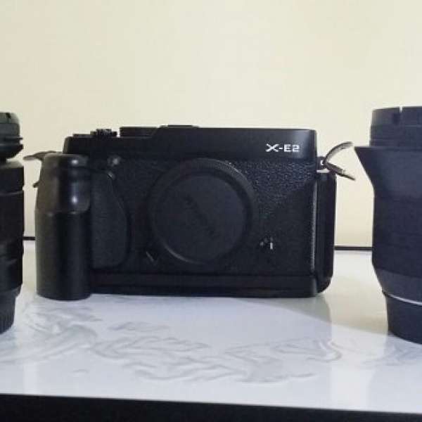 Fujifilm XE2 XE-2 X-E2 Black, Zeiss Touit 12 F2.8, XC 16-50