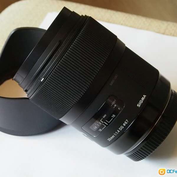 Sigma 35mm F1.4 Art DG HSM for Canon