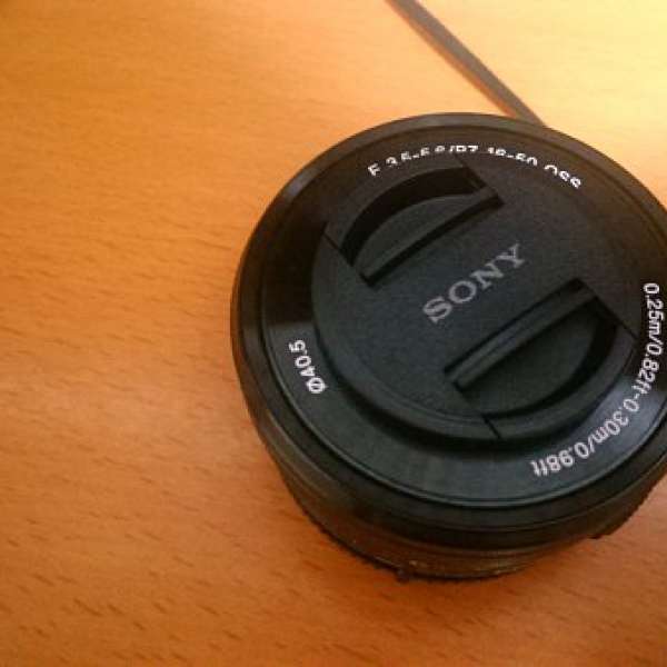 99% new Sony E mount 16-50 kit lens 黑色