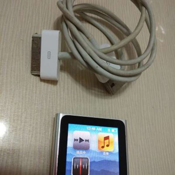 放Ipod Nano 6 九成新 8GB 銀色