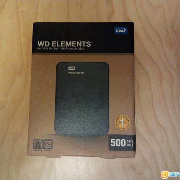 Western Digital Portable harddisk 500GB