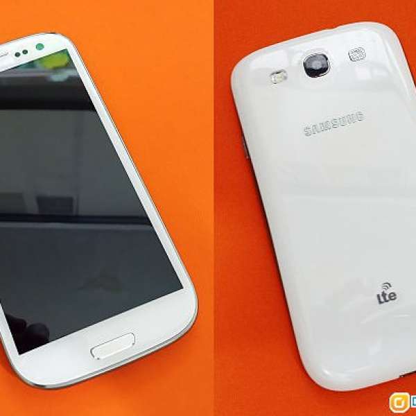 Samsung i9305 S3 LTE 白色 香港行貨 電池4塊 多配件