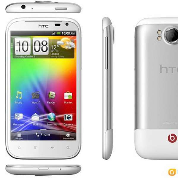 [全新] 水貨 HTC Sensation XL 白色 清貨價 全套有盒 配件齊 未開盒