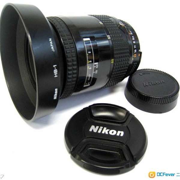 Nikon AF 28-85mm 3.5-4.5 macro zoom lens Made in Japan
