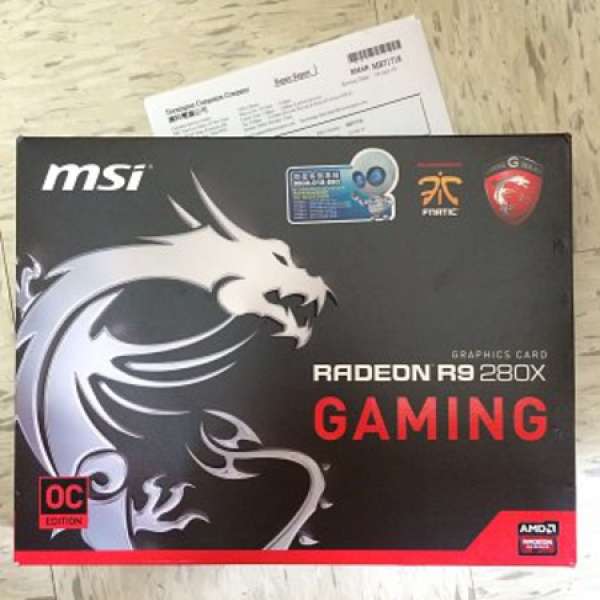 MSI R9 280X GAMING 3GB