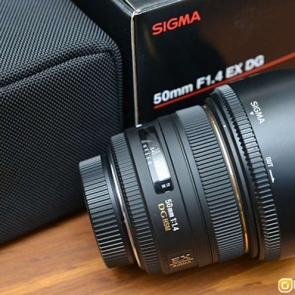 Sigma 50mm F1.4 DG HSM for Nikon 新皮