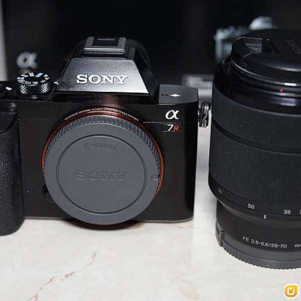 Sony A7R body with Sony FE 28-70mm f3.5-5.6 Zoom Lens