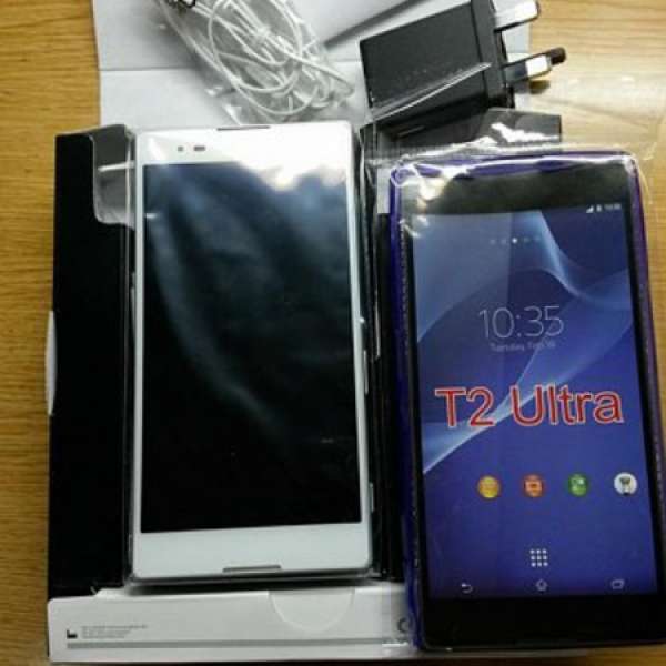 Sony Xperia T2  (白色 新買 行貨 有單)