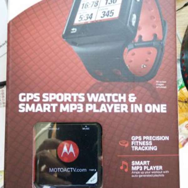 Motoactv 8GB Smart Watch (not Android Wear, G Watch)