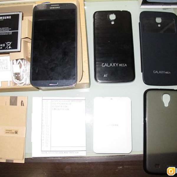 Samsung Galaxy Mega 6.3 LTE 4G (黑色i 9205)歐水