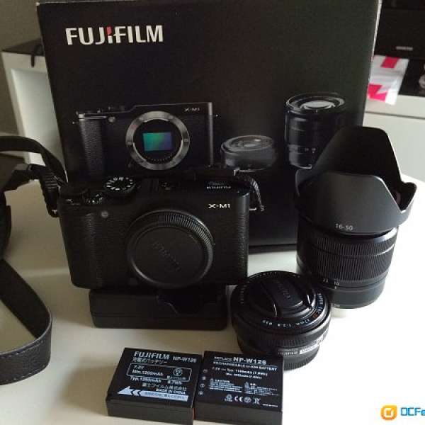 Fujifilm X-M1 雙Kit 16-50mm+27mm