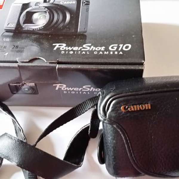 Canon G10套裝有單連盒 購自百老匯