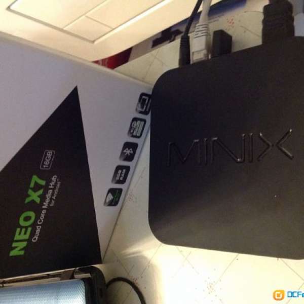 Minix x7 真 4 核 tv box 加minix飛鼠