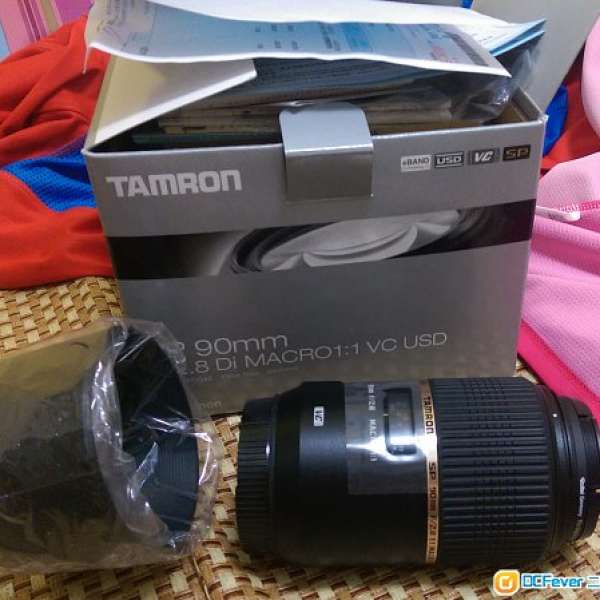 Tamron SP 90mm F/2.8 Di MACRO 1:1 VC USD (Model F004)