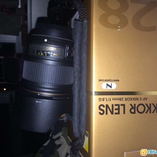 Nikkor lens AF-S 28mm f/1.8G Nikon