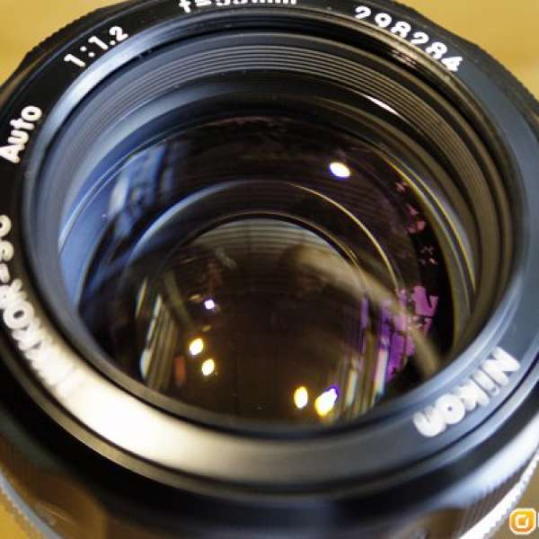 Nikon S.C 55mm 1.2夜之眼(送遮光罩,35-105mm ais鏡頭)