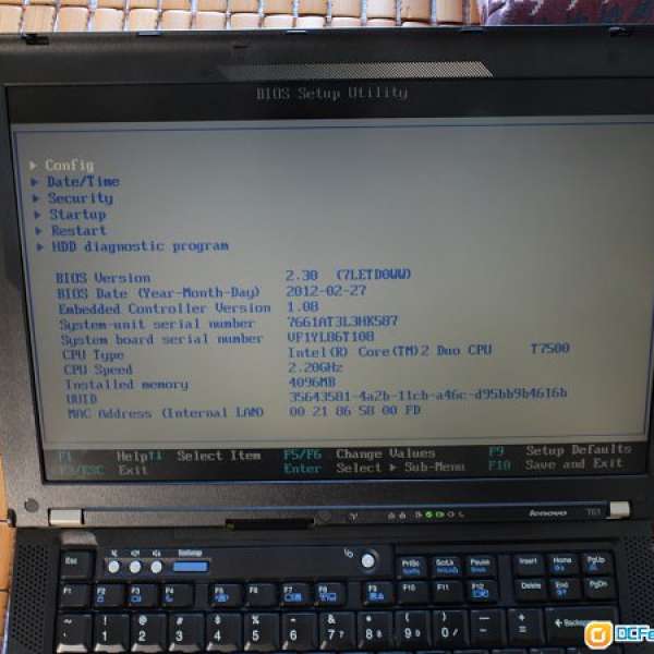 Thinkpad T61