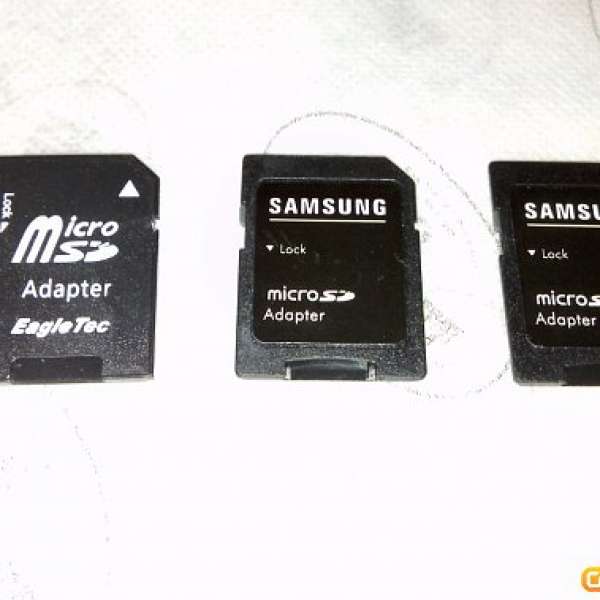 售3個全新MicroSD轉SD Adaptor