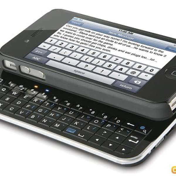 Wireless BT Bluetooth Keyboard 無線 藍牙 鍵盤 滑鼠 for iPhone 4, iPhone 4S