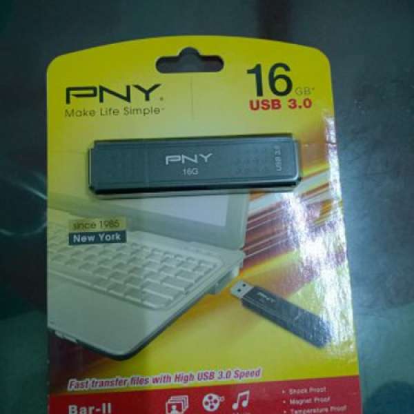 100%全新未開封 PNY 16GB USB 3.0 手指