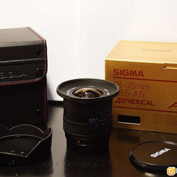 Sigma 18 - 35 mm f 3.5 - 4.5 aspherical for Sony Minolta A7 17 19