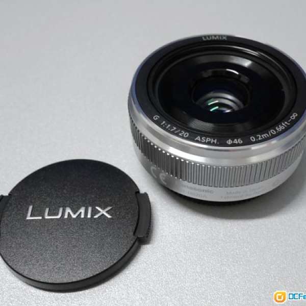 Panasonic LUMIX G 20mm / F1.7 II ASPH - 100% new