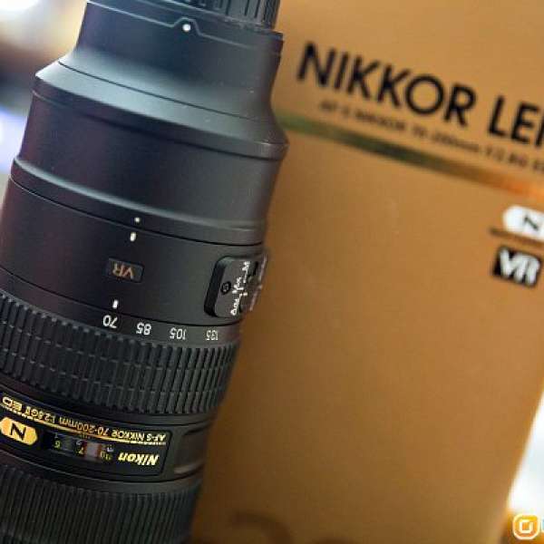 Nikon AF-S 70-200mm f/2.8G ED VR II 小黑六