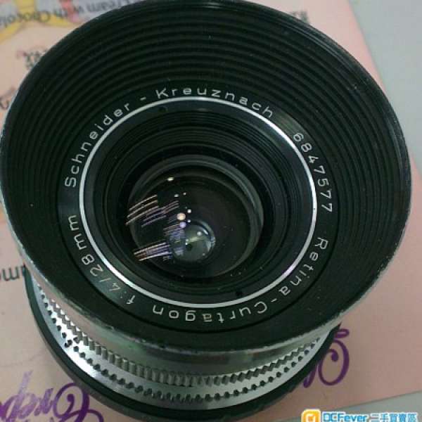 schneider curtagon 28mm F4 in Nikon mount