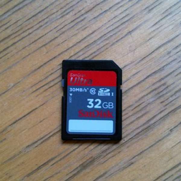 大平賣 全場至平 Sandisk Ultra Class 10, 32GB SD Card,只售$100