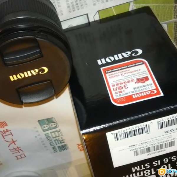 Canon 10-18mm. IS STM超廣角