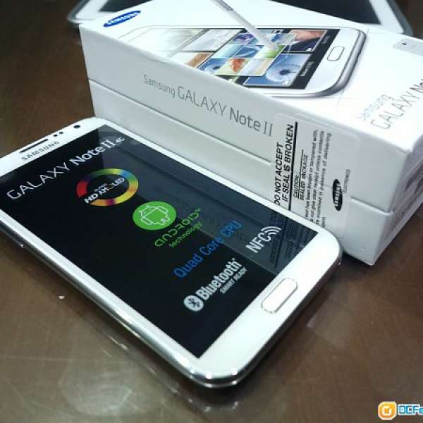 〔急放〕行貨　Samsung Galaxy Note 2 4G LTE (白色) 三星 Note2　送手機套及保護貼