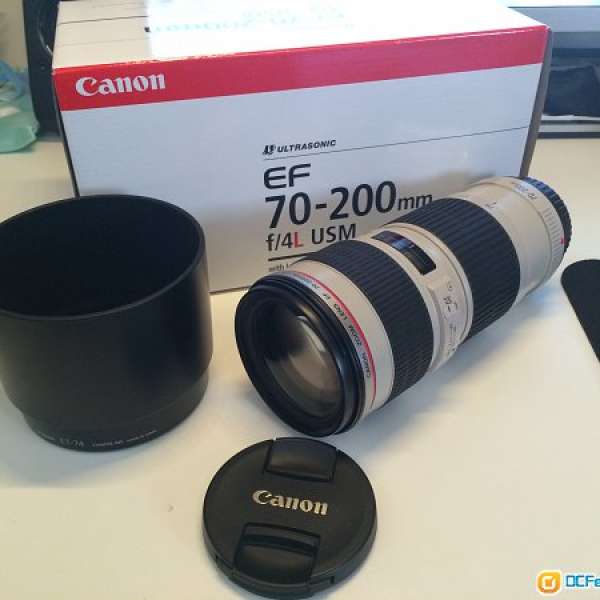 Canon EF 70-200mm f/4L USM (non IS) 99%new