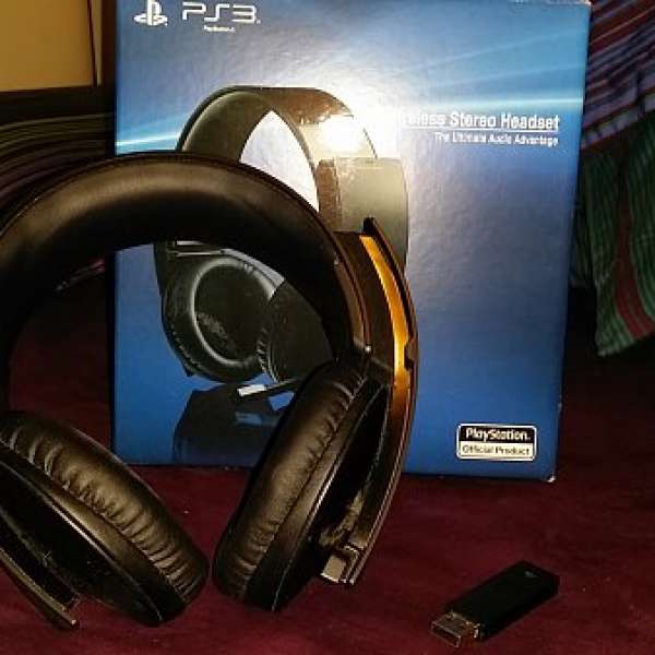 ps3原廠無線headset