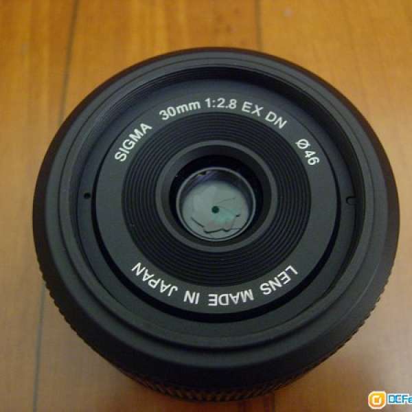 ( 新淨 ) Sigma  30mm f2.8 定焦鏡 ( For Sony Nex Mount )