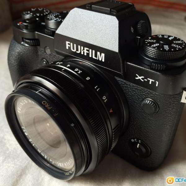 Fujifilm X-T1 99%new + Fujifilm 18mm F2 fullset