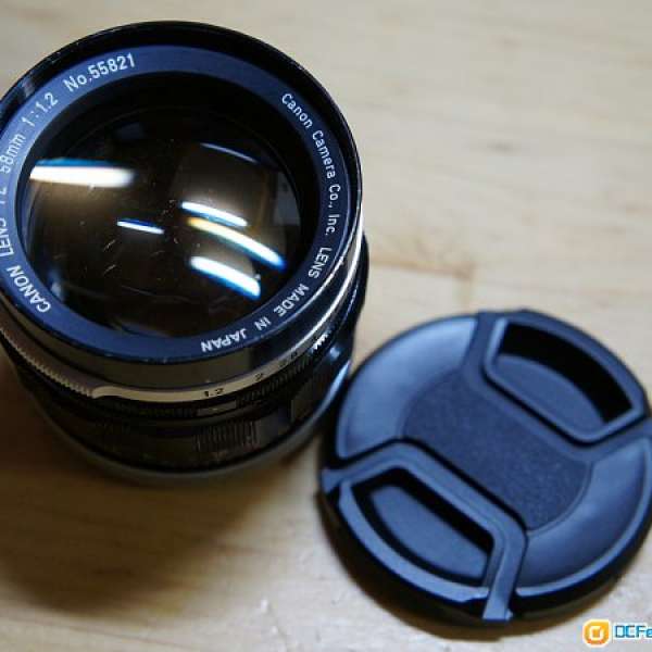Canon FL 58mm F1.2 手動鏡 (FL mount)