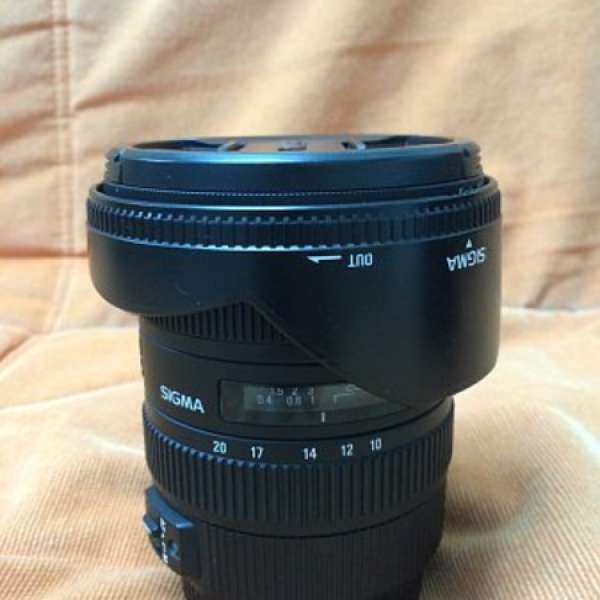 Sigma 10-20mm F3.5 EX DC HSM For Canon AF