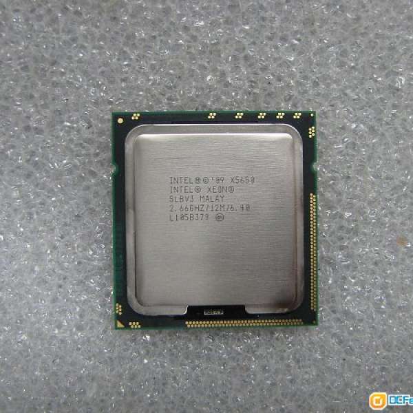 Intel X5650 6C12T Socket 1366 X58 主板支援 (秒殺I7)