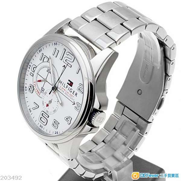 Tommy Hilfiger Men's Stainless Steel Bracelet Watch 46mm 1791006