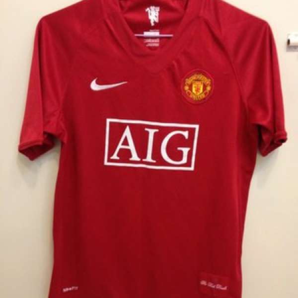 Manchester United Nike Kids 曼聯 2007-09 主場球衣 Boy Size
